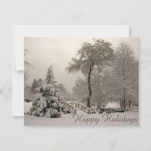 クリスマスパーティーの招待状 カスタム ホリデー カード (正面)