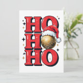 クリスマスパーティーの招待状 招待状 (スタンド正面)