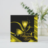 クリスマスパーティーの招待状 招待状 (スタンド正面)