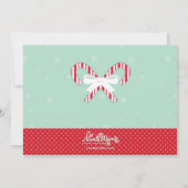 クリスマスパーティーの招待状 Cookie交換会 招待状 (裏面)