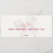 クリスマスパーティーの招待状, Xmasの招待状 招待状 (裏面)