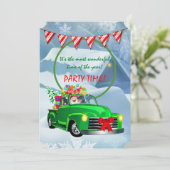 クリスマスパーティーの時間 招待状 (スタンド正面)