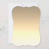 クリスマスパーティーの輝きゴールド 招待状 (裏面)