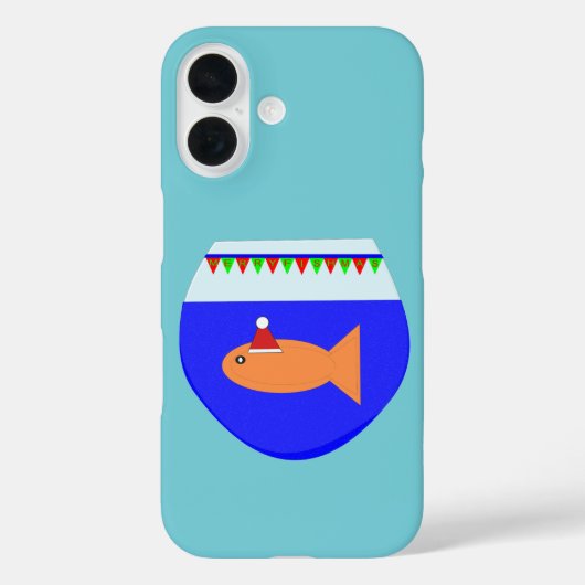 クリスマスパーティーの金魚 Case-Mate iPhoneケース (裏面)