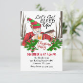 クリスマスパーティーを楽しもう 招待状 (スタンド正面)