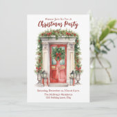 クリスマスパーティーアットホーム 招待状 (スタンド正面)