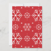 クリスマスパーティーオーナメント取引所 招待状 (裏面)