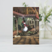 クリスマスパーティーカスタマイズの招待状 招待状 (スタンド正面)