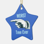 クリスマスパーティーギャグギフト セラミックオーナメント (左)