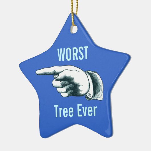 クリスマスパーティーギャグギフト セラミックオーナメント (左)