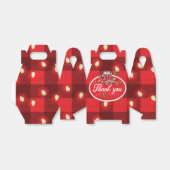 クリスマスパーティークッキーとココアありがとう フェイバーボックス (折り畳みなし)