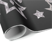 クリスマスパーティーグラデーショングリッターシャイン紙吹雪セント ラッピングペーパー (ロールコーナー)