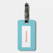 クリスマスパーティーゲリカスタムー ラゲッジタグ (裏面縦)