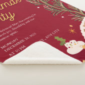 クリスマスパーティーシェルパブランケット シェルパブランケット (3/4)