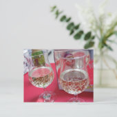 クリスマスパーティーシャンパン シーズンポストカード (スタンド正面)