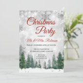 クリスマスパーティーシルバーウィンターワンダーランド 招待状 (スタンド正面)