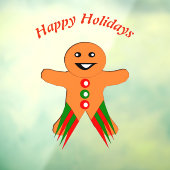 クリスマスパーティージンジャーブレッドマンカスタム ウィンドウサイン (シート3)