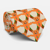 クリスマスパーティージンジャーブレッドマンタイ ネクタイ (ロール)