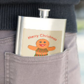 クリスマスパーティージンジャーブレッド女性 フラスク (インサイチュ)