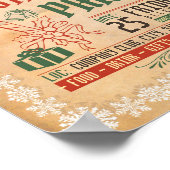 クリスマスパーティーチラシ ポスター (角)