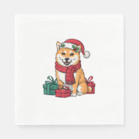 クリスマスパーティーデコレーションサンタ柴犬ドッグクリスマ