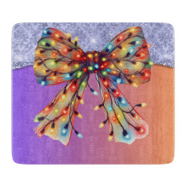 クリスマスパーティードリップきらきら光るフェスティバルメリークリスマスリグ カッティングボード