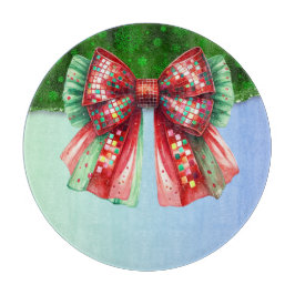 クリスマスパーティードリップきらきら光るフェスティバルメリークリスマスリグ カッティングボード