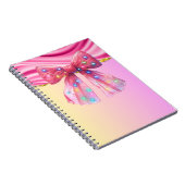 クリスマスパーティードリップきらきら光るフェスティバルメリークリスマスリグ ノートブック (右側)