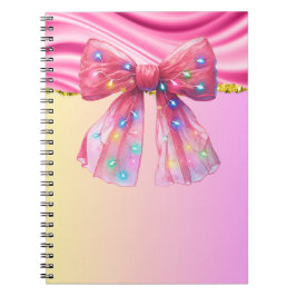 クリスマスパーティードリップきらきら光るフェスティバルメリークリスマスリグ ノートブック