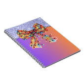 クリスマスパーティードリップきらきら光るフェスティバルメリークリスマスリグ ノートブック (右側)