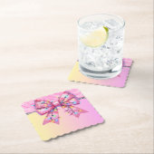 クリスマスパーティードリップきらきら光るフェスティバルメリークリスマスリグ ペーパーコースター (インサイチュ)