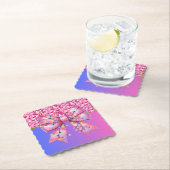 クリスマスパーティードリップきらきら光るフェスティバルメリークリスマスリグ ペーパーコースター (インサイチュ)