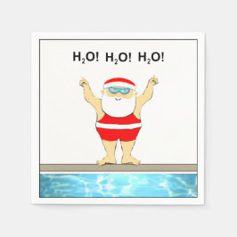 クリスマスパーティーナプキンス スタンダードカクテルナプキン