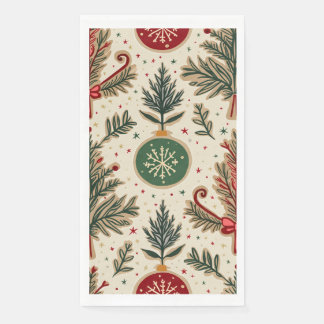 クリスマスパーティーナプキン