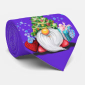 クリスマスパーティーネックタイギフトとの幸せな格言 ネクタイ (ロール)