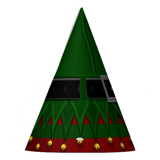 クリスマスパーティーハットフェスティバル小妖精や小人パーティーハット パーティーハット (左)