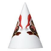 クリスマスパーティーハットベビーフクロウとギフト パーティーハット (正面)