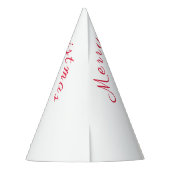 クリスマスパーティーハット雪だるまとガールダンス パーティーハット (裏面)