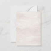 クリスマスパーティーハッピーホリデーズアニュアルファミリー ノートカード (裏面)