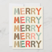 クリスマスパーティーバケーションエドディズハットホリデーパーティー 招待状 (裏面)