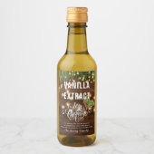 クリスマスパーティーバニラエキスポート ワインラベル (正面)