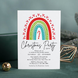 クリスマスパーティーフェスティバルレインボーキャンディーケーンハート