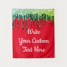 クリスマスパーティーフォトブースBackdrop Holiday Drop