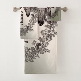クリスマスパーティーフローラトナディアゴールデンウィンター バスタオルセット