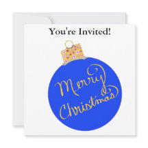 クリスマスパーティーブルーオーナメントボール