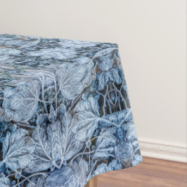 クリスマスパーティーブ葉ルーツ雪の冬休み テーブルクロス