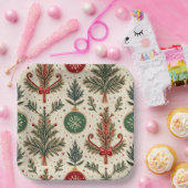 クリスマスパーティープレート ペーパープレート (パーティー)