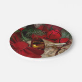 クリスマスパーティープレート ペーパープレート (アングル)