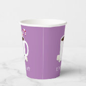 クリスマスパーティーホットチョコレートホットココア 紙コップ (右)