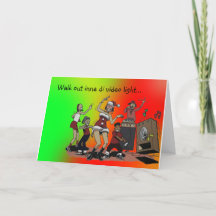 クリスマスパーティーホリデーカード